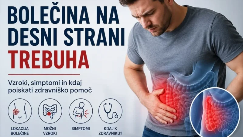 Bolečina na desni strani trebuha: Vzroki, domača zdravila