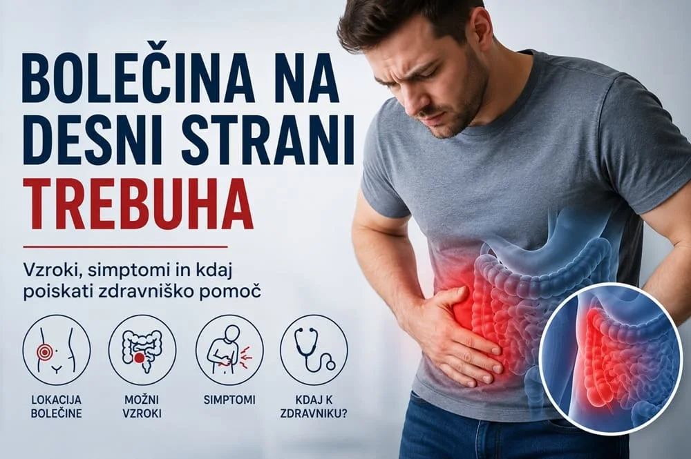 Bolečina na desni strani trebuha: Vzroki, domača zdravila